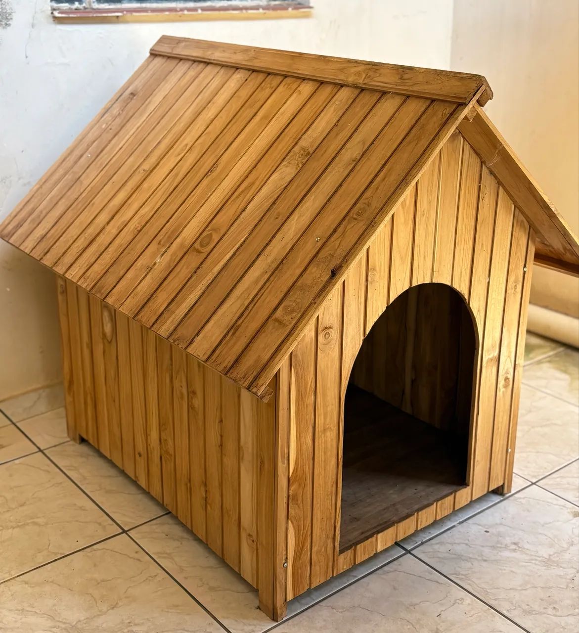 Casinha de cachorro, grande porte, nova, toda em