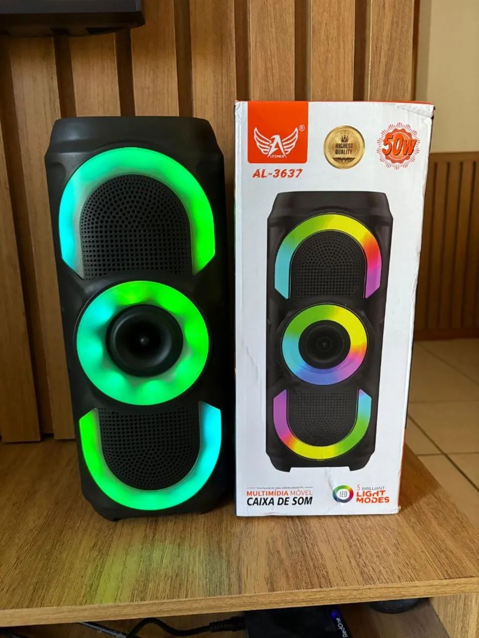 Caixa de som altomex 50W - NOVO - Foto 4