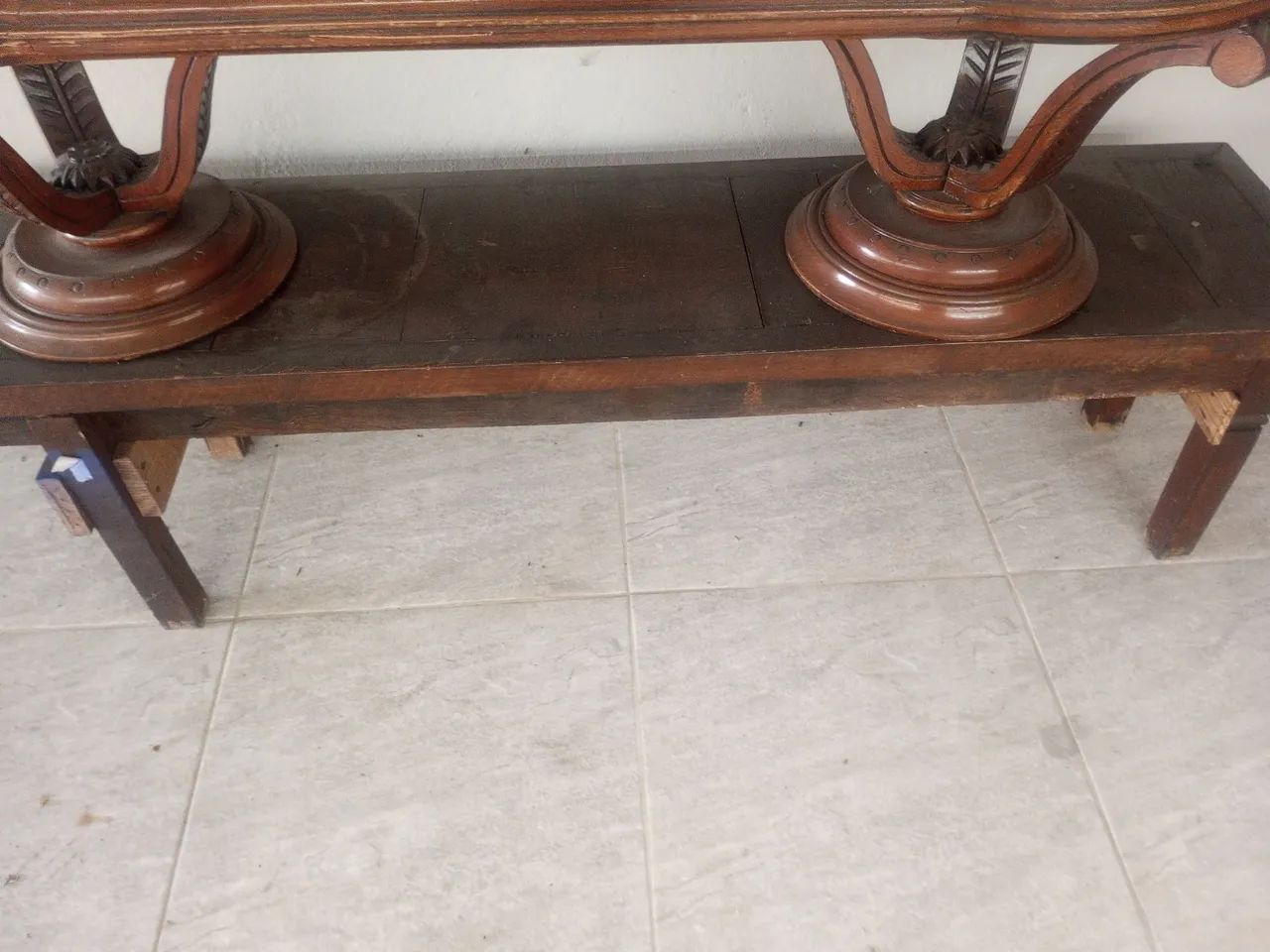 Mesa de centro madeira maciça  - Foto 5