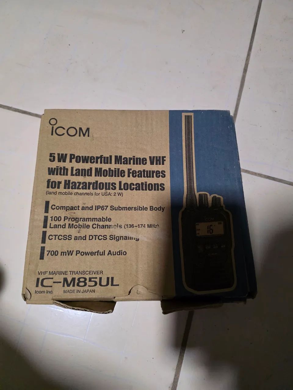 Radio icon IC M85UL