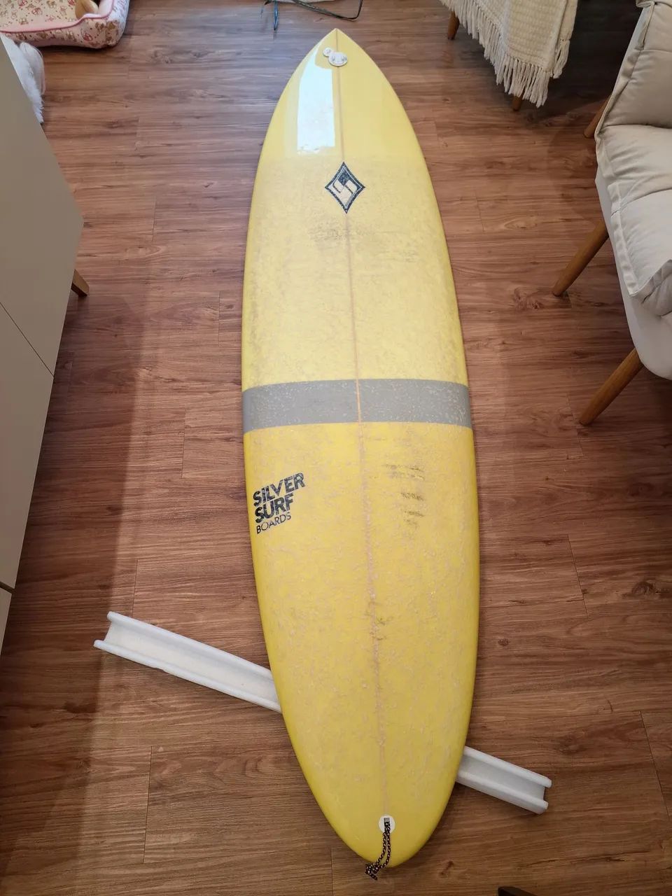 Mid Length 7'6 Silver Surf 