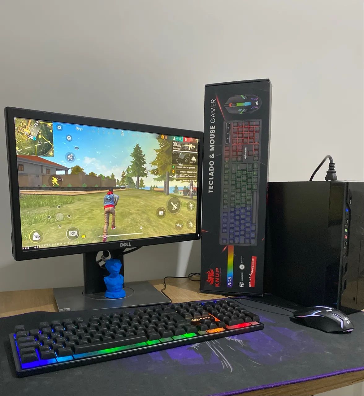 Pc completo Intel i3 4130 8gb ram Ssd 120gb + Perifericos 