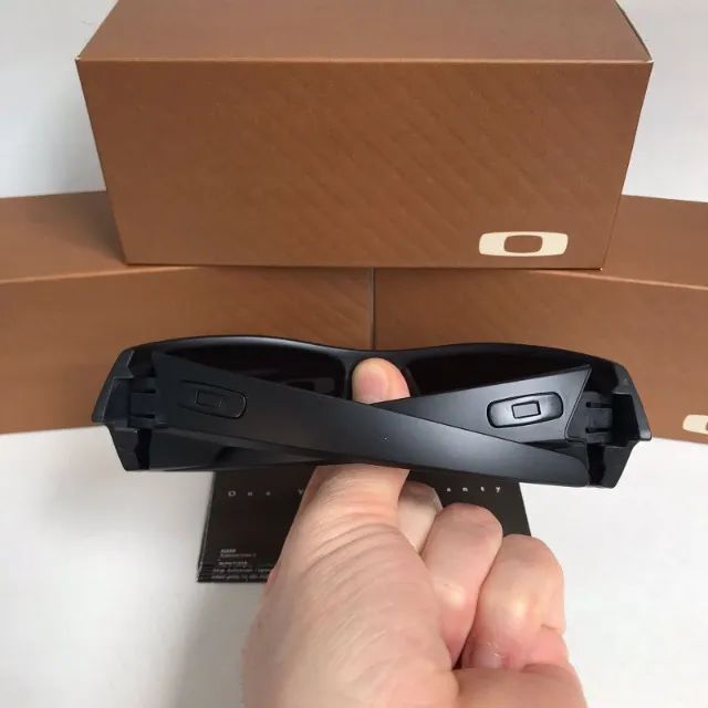 óculos oakley gascan black lentes polarizadas - Foto 4