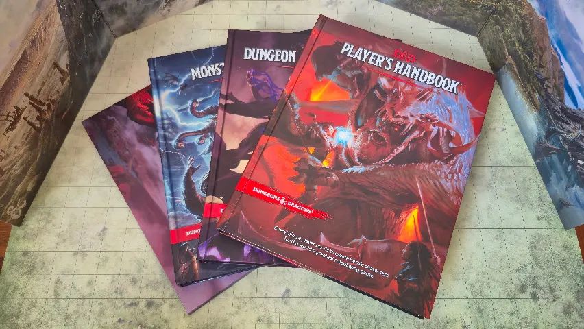 BOX Livros de Regras D&D RPG