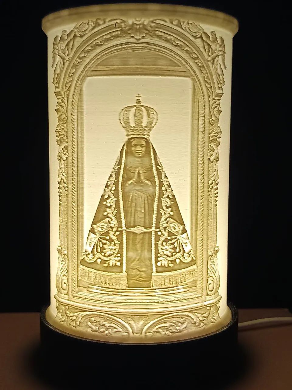 Luminária com foto