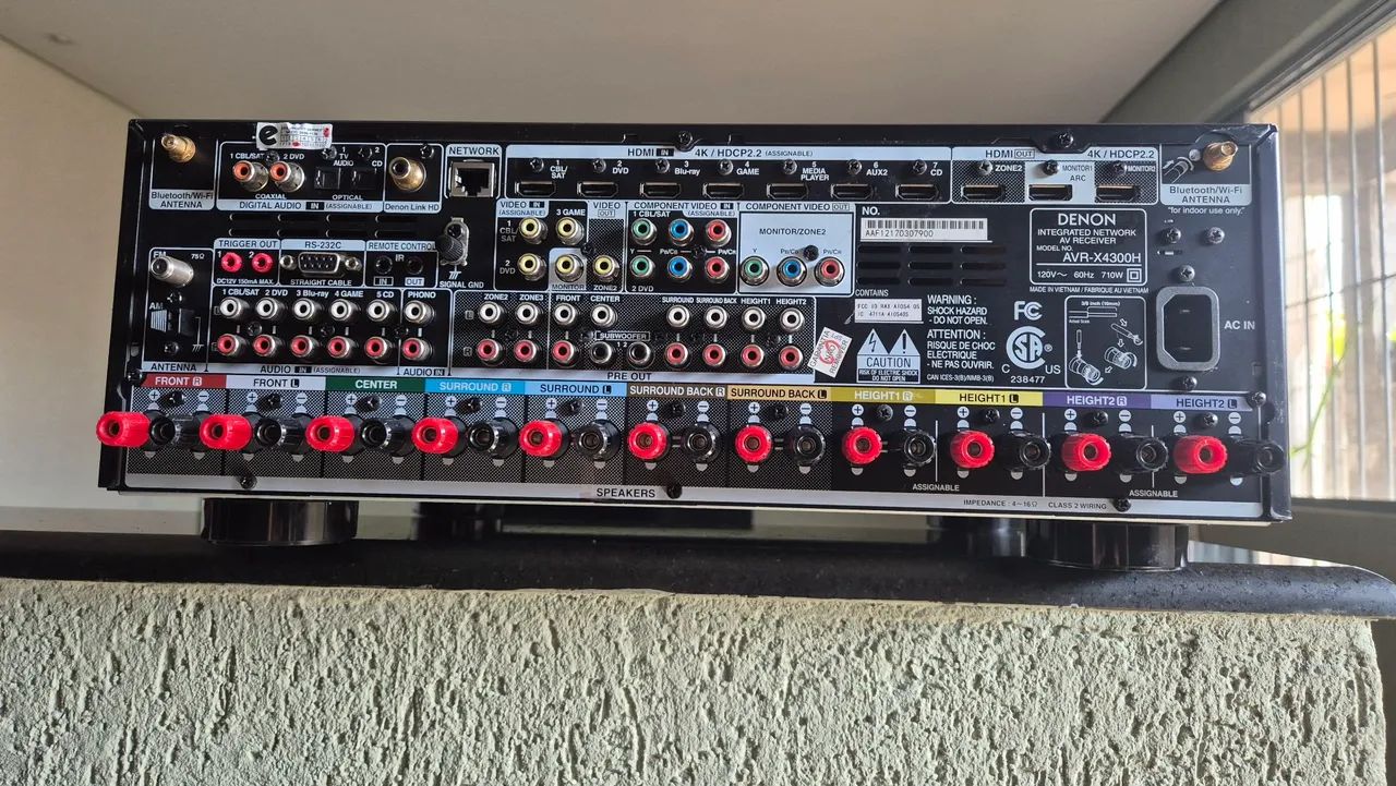 Receiver denon x4300h.