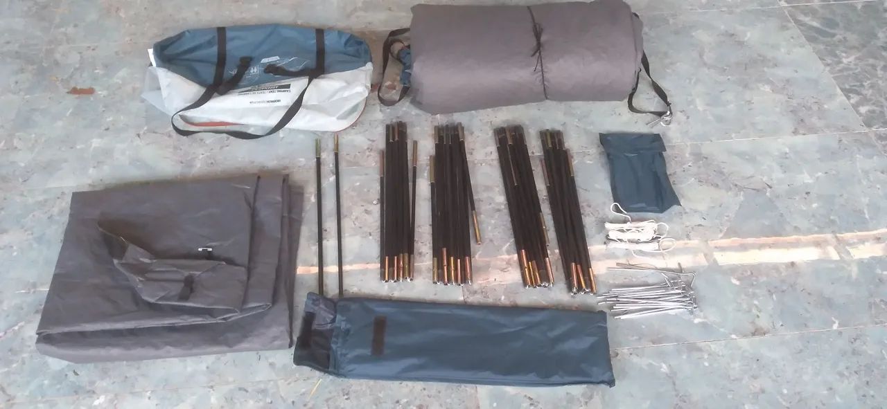 Quechua Barraca Camping. Arpenaz 4.2 Usada apenas 1 vez<br>Ba - Foto 5