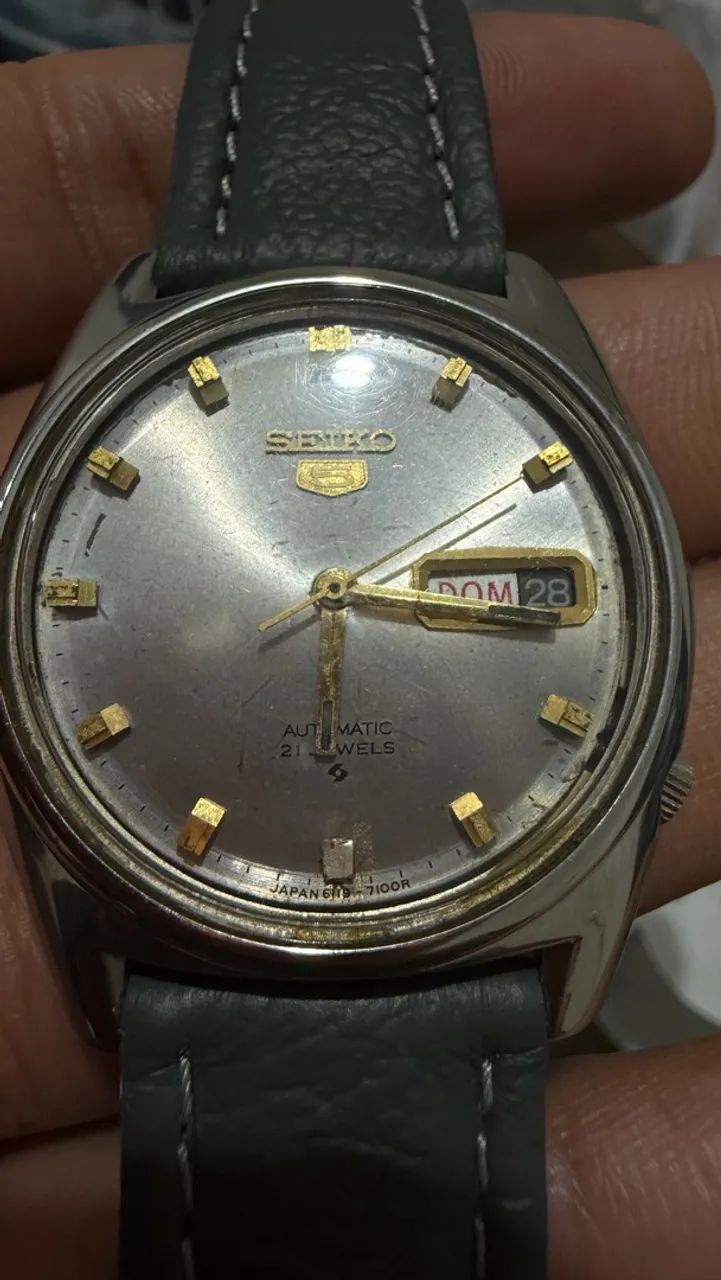Relógio seiko vintage 6119 automático  - Foto 2