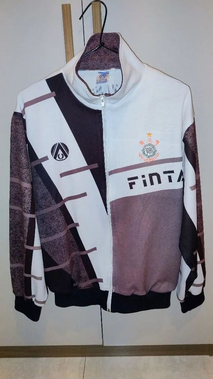 Jaqueta Corinthians Finta 