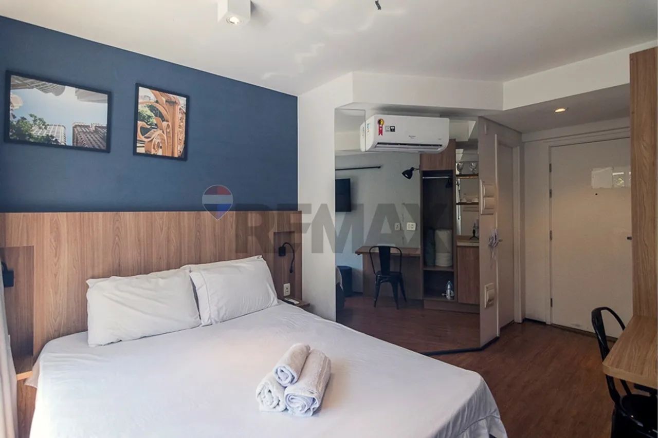 Studio 20m² Completo e Mobiliado | Consolação | Piscina Rooftop | Airbnb - Foto 4
