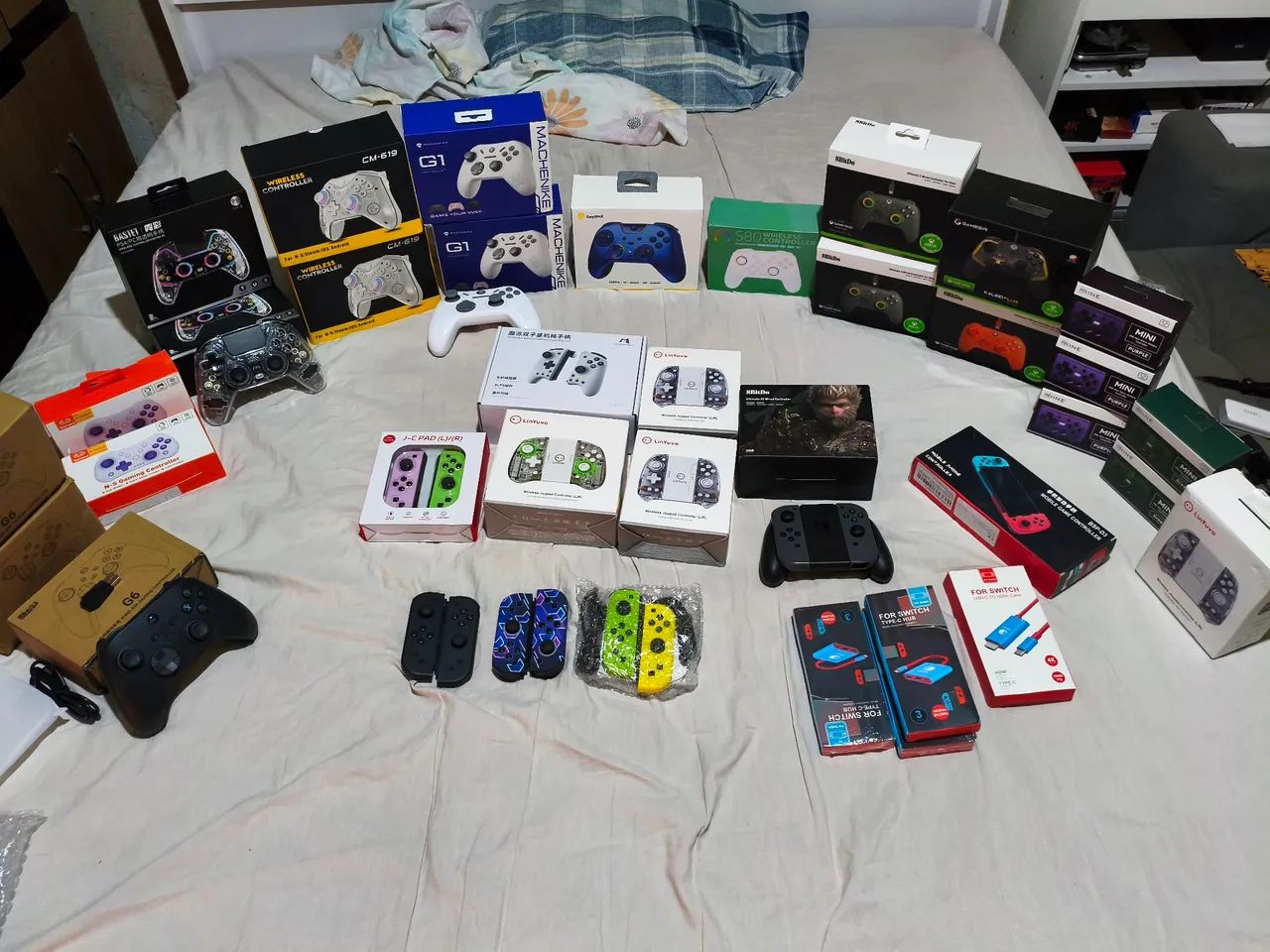 controles Pc e Switch lacrados - Foto 3