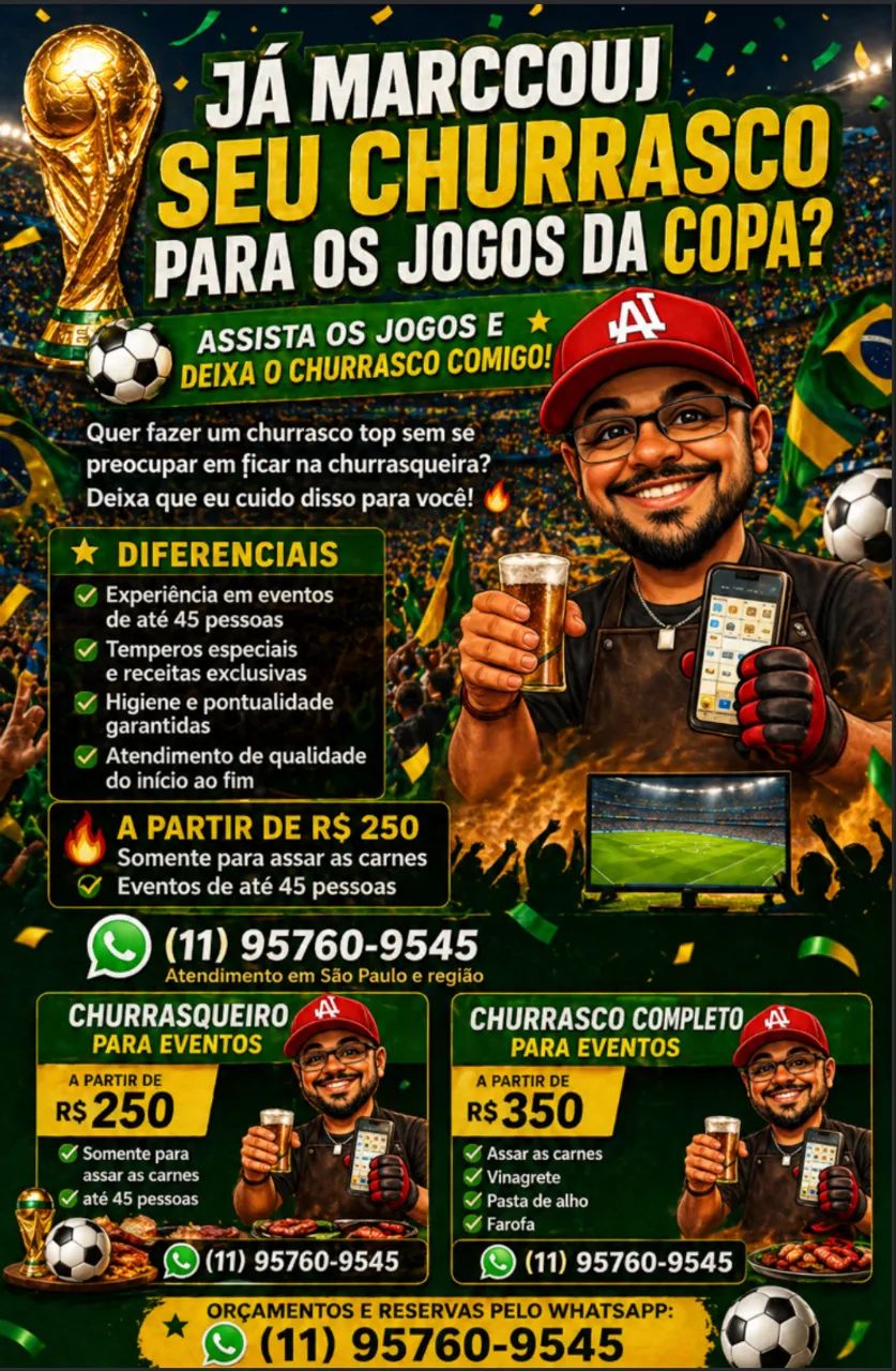 Churrasqueiro para Eventos - Churrasco do Bruninho - Foto 2