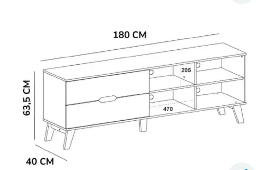 Rack para tv até 75 polegadas/Sem marcas de uso - Foto 2
