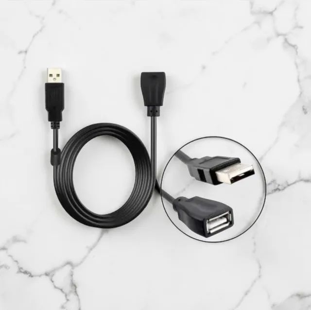 Extensão USB Macho/Fêmea