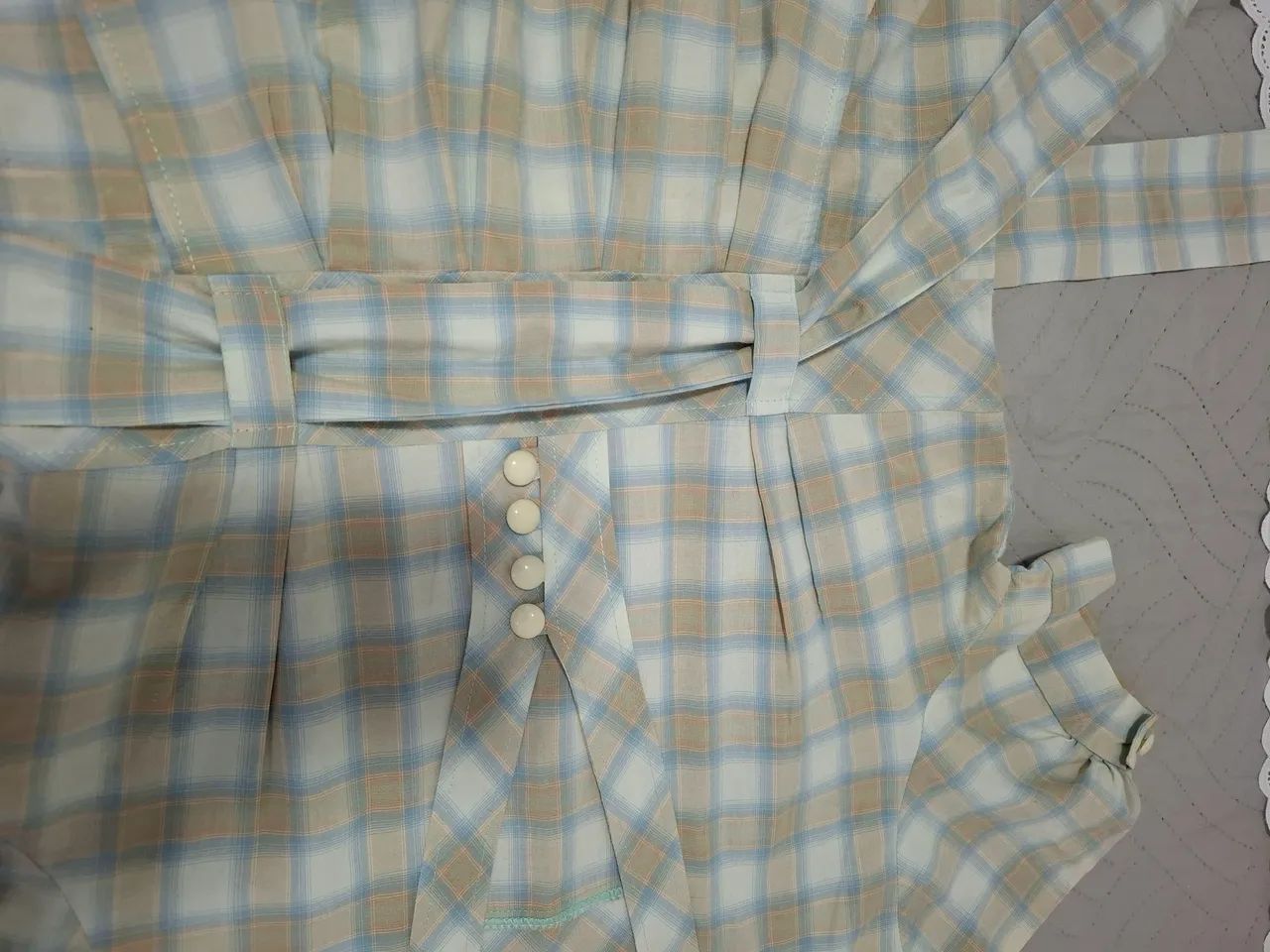 Vestido feminino xadrez  - Foto 4
