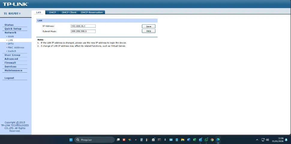 LOAD BALANCE TP-LINK TL 470T+ PARA ATÉ 4 LINKS  - Foto 4