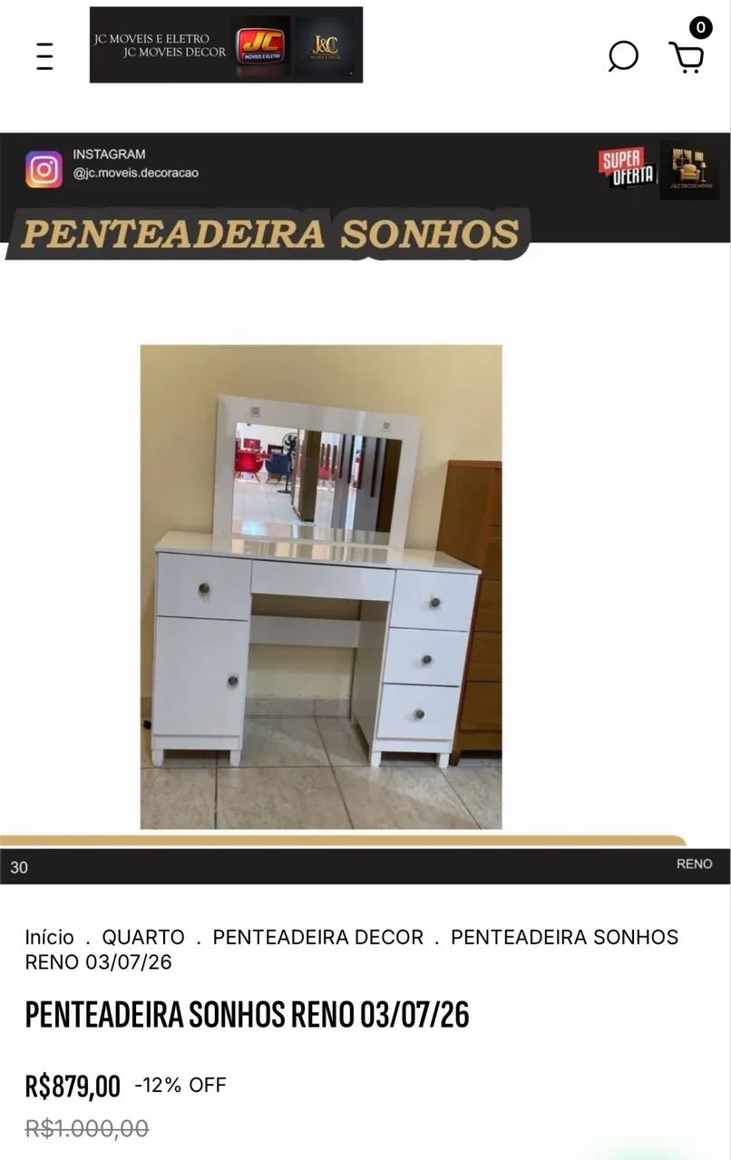PENTEADEIRA SONHOS 8 - Foto 3