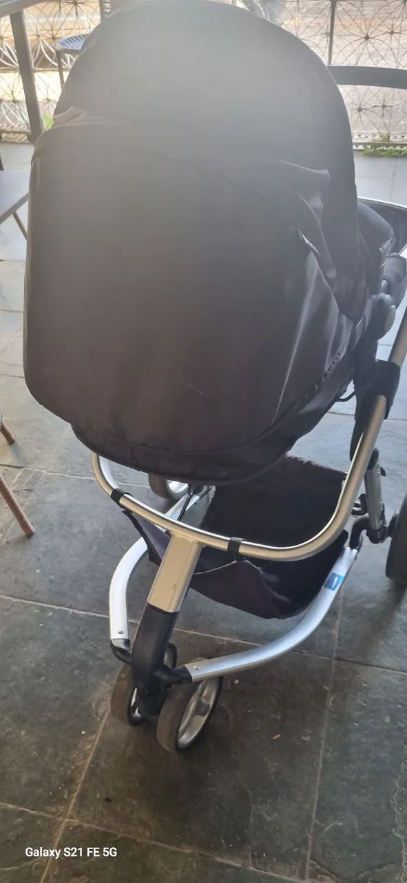 Carrinho bebê Mobi alumínio marca Safety
