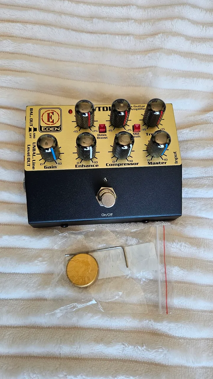 Pedal MXR Bass Distortion - Instrumentos musicais - Residencial
