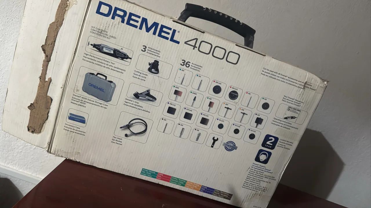 Micro Retífica Dremel 4000 - Foto 2