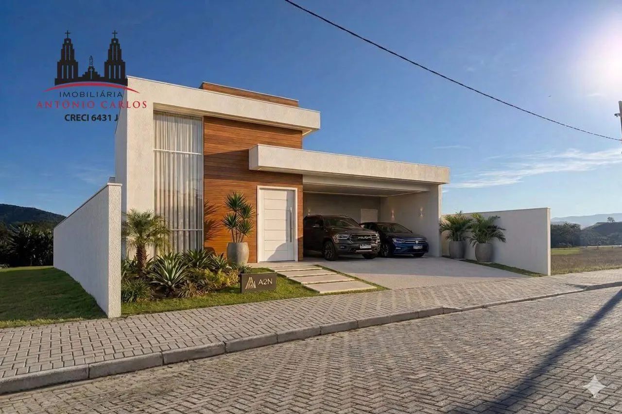 CASA TÉRREA DE ALTO PADRÃO COM PISCINA EM ANTÔNIO CARLOS/SC