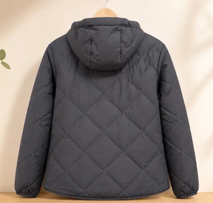 Jaqueta puffertech Uniqlo cinza P - Foto 2