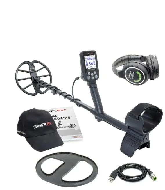 Detector de metais Nokta Makro Simplex+ Fone Bluetooth