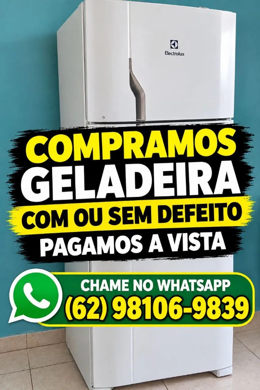 Estou comprando geladeira com defeito ou funcionando 
