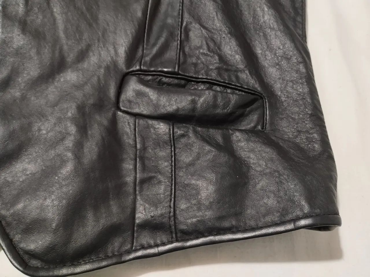 Colete Couro Bovino Legítimo com Forro e Bolsos  - Foto 5