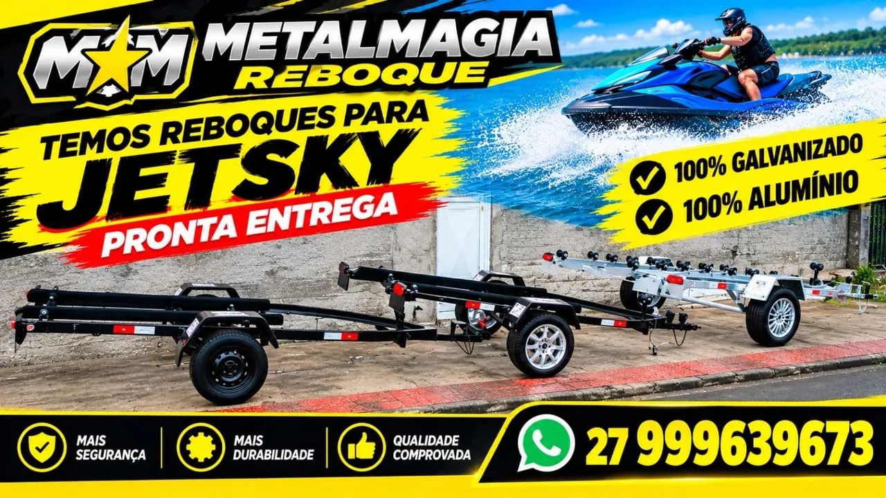 Reboque pra jet-ski