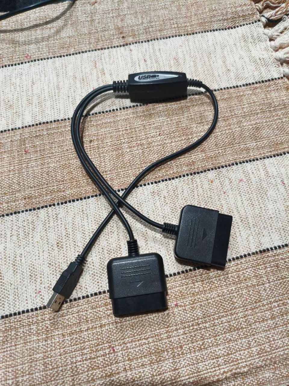 Conector 2 entradas ps1 ou PS2 para usb