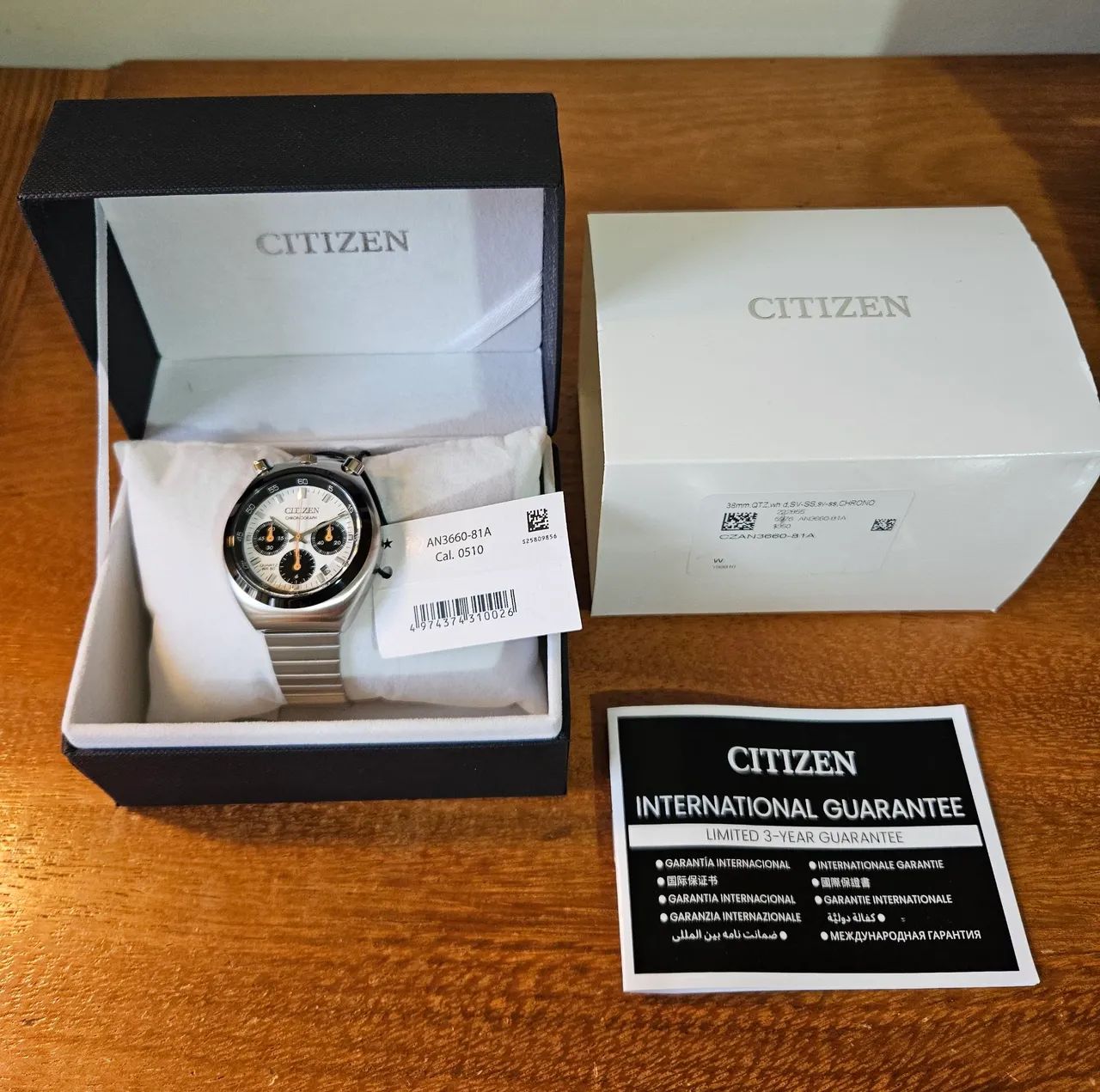 Citizen Chronograph Bullhead Ref: AN3660-81A - Foto 2