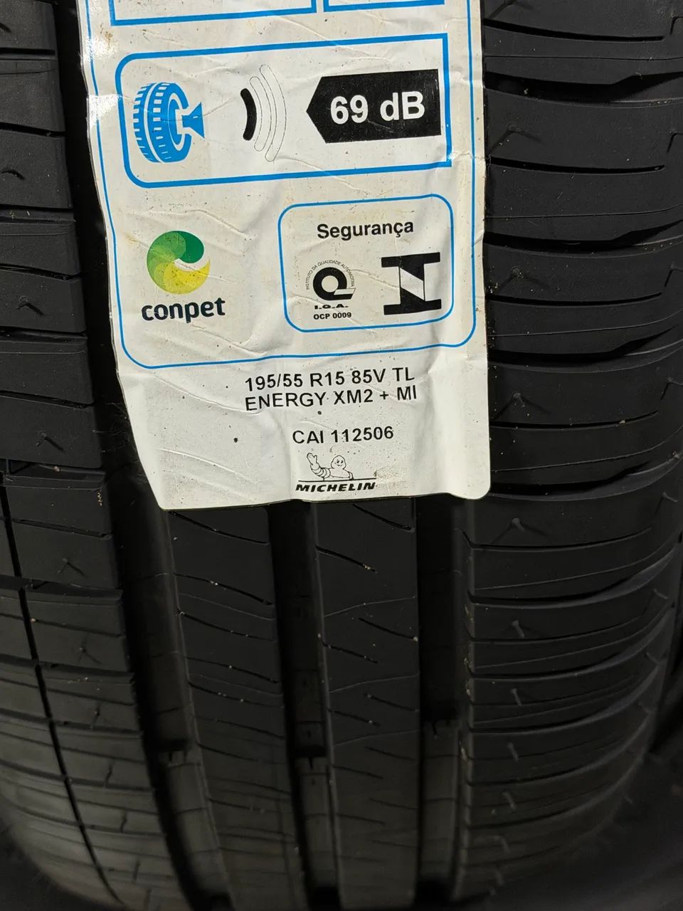 04 Pneus Michellin 195/55 R15 85V TL ENERGY XM2 - Peças para