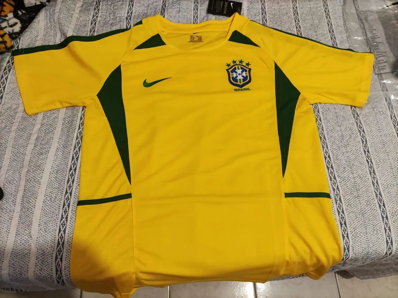 Camisa Brasil copa 2002 - Foto 2
