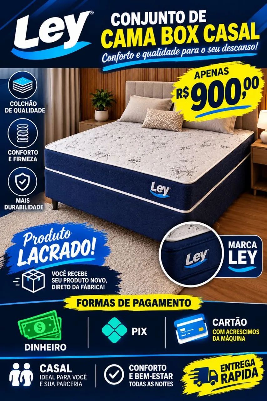 Cj Cama box Casal Ley