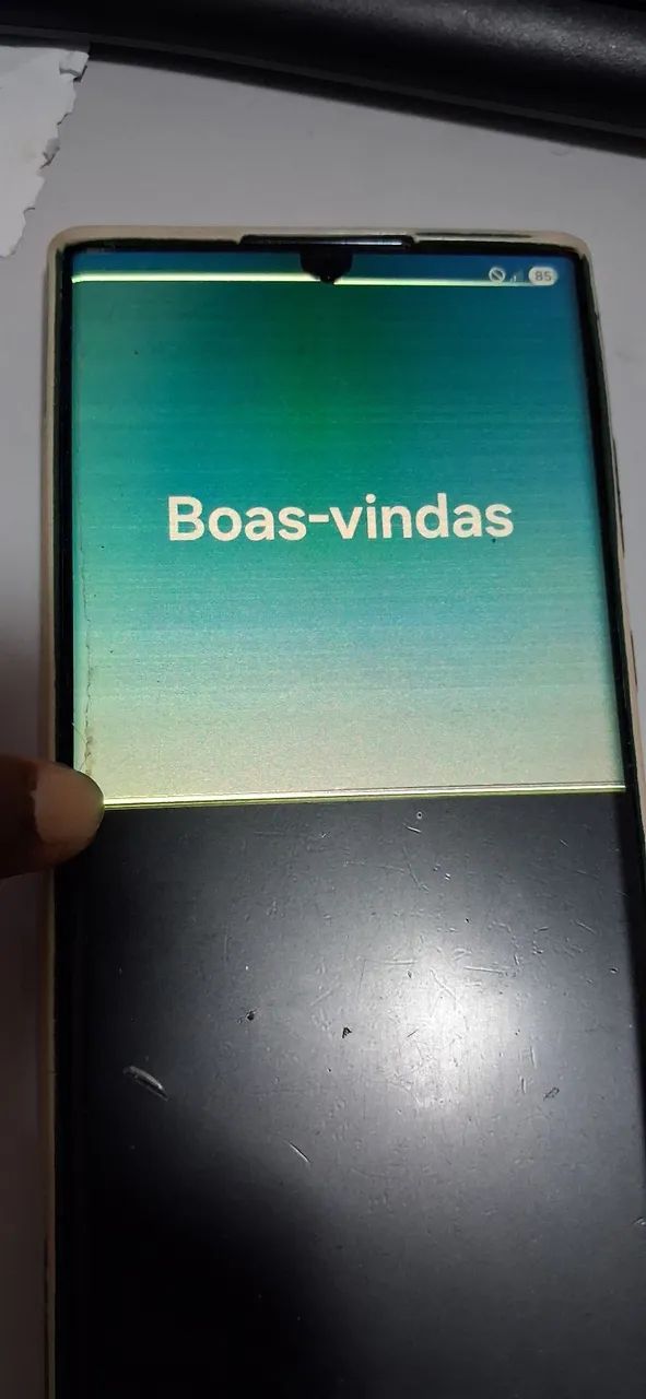 Samsung S22 Ultra defeito na tela - Foto 2