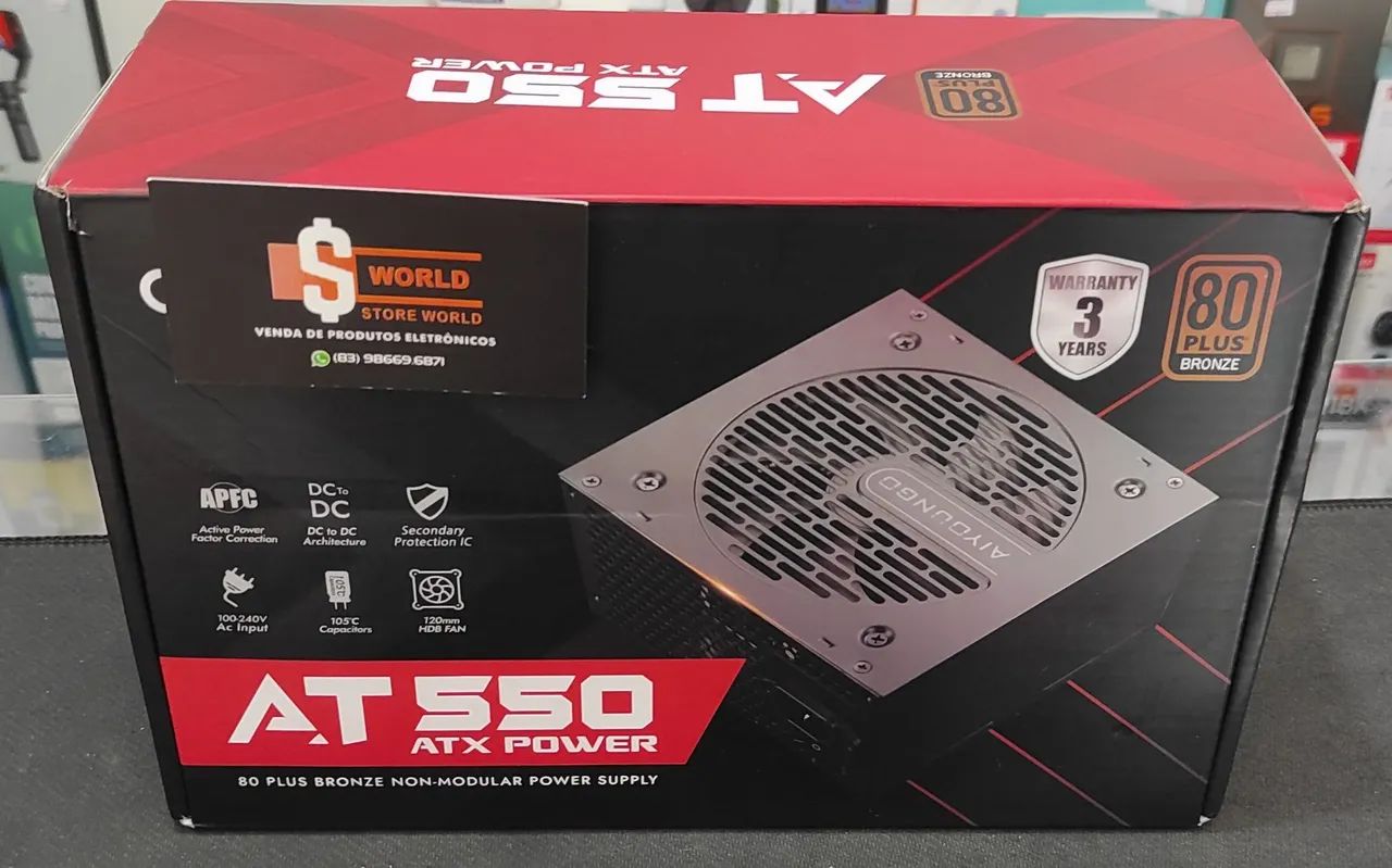 Fonte 550W - Store World 