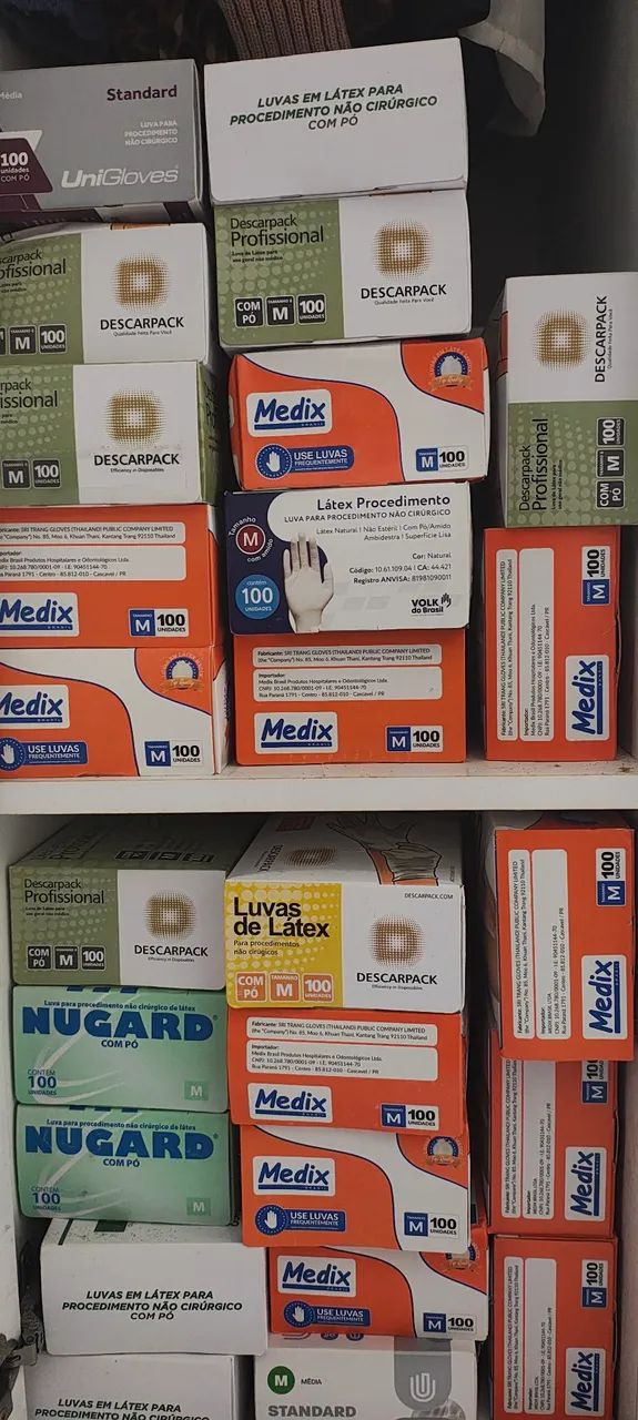 50 caixas de Luvas descartáveis  - Foto 2