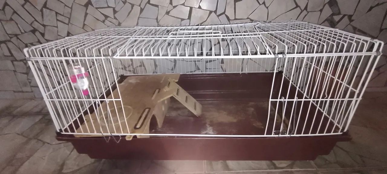 Gaiola para coelho com casinha  - Foto 2