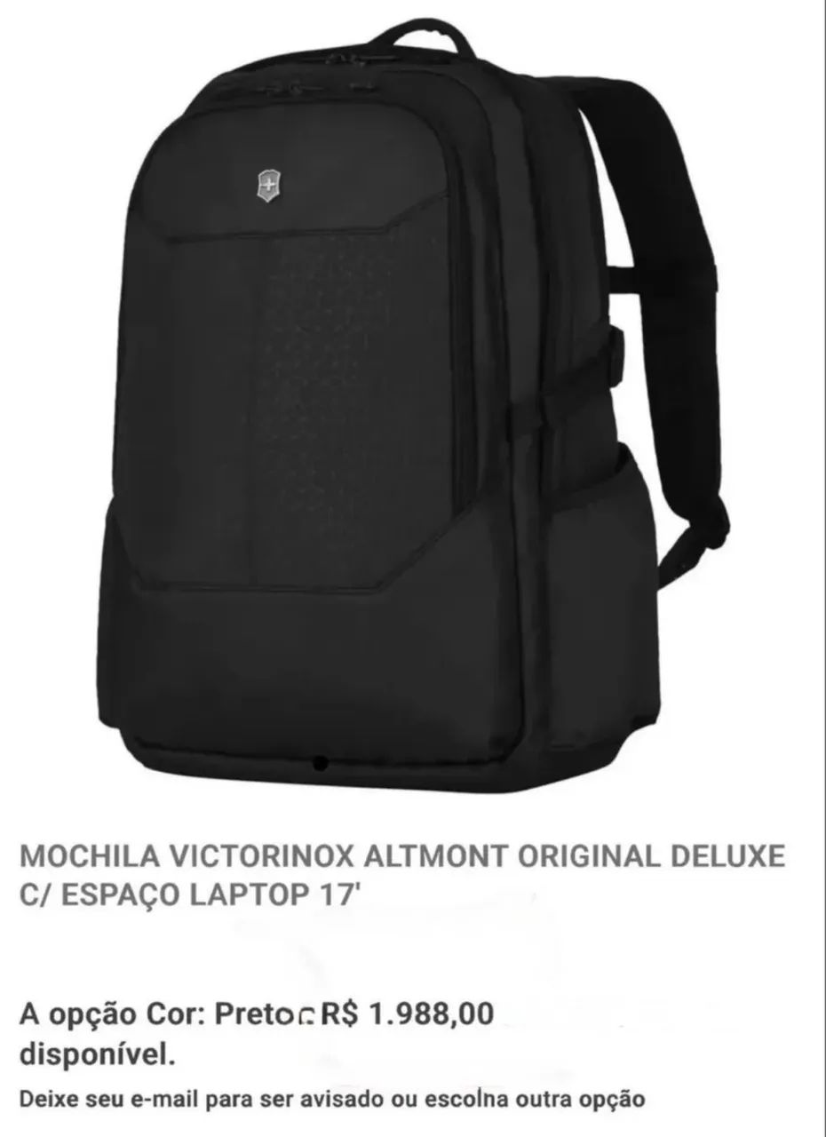 Mochila Victorinox Black  - Foto 4