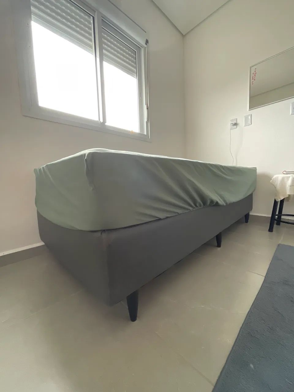 Colchão + box solteiro 