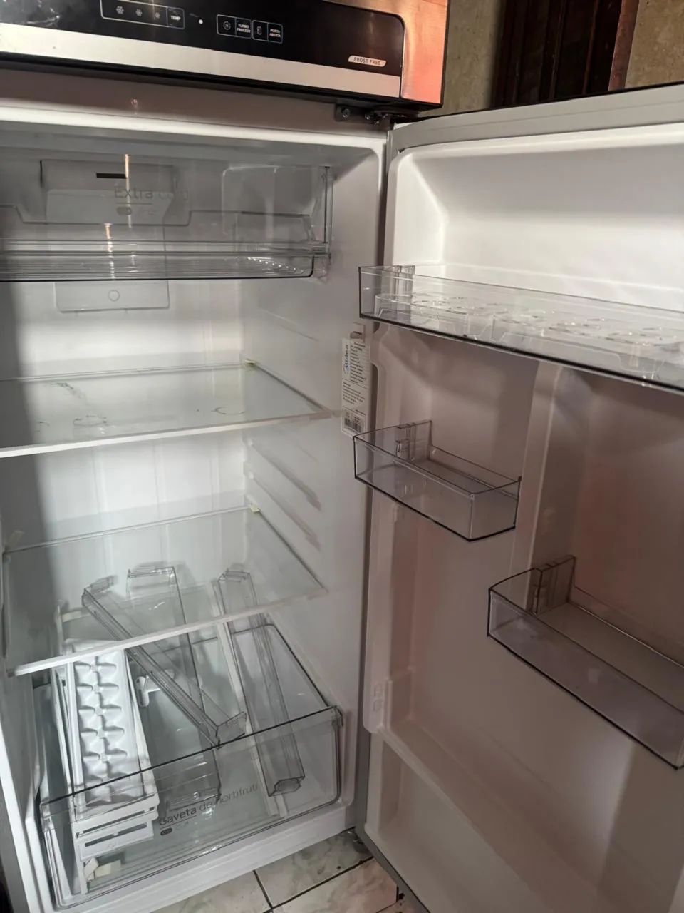 Geladeira inox midea  - Foto 4