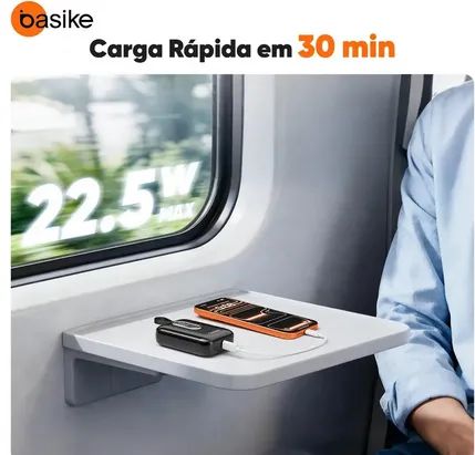Basike Power Bank 10000mAh 22.5W Turbo Carga Rápida - Foto 5