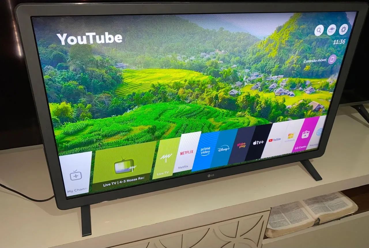 TV LG Smart 32 WebOs Perfeita - Foto 5