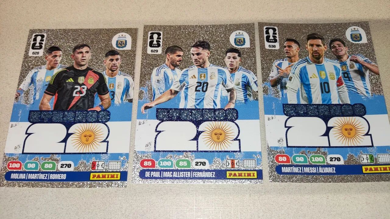 Troco Cards ETERNOS Adrenalyn XL da Copa do Mundo 2026.