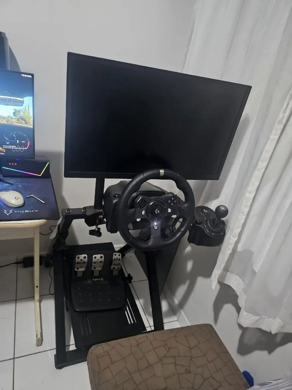 Volante logitech 920 com cockpit completo <br>.<br>.<br>.olante logitech 920(.) com cockpit  - Foto 2