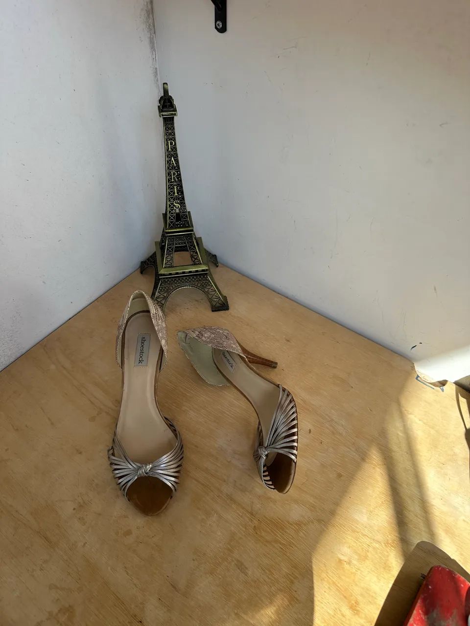 scarpin peep toe shoestock, tamanho 37 - Foto 3
