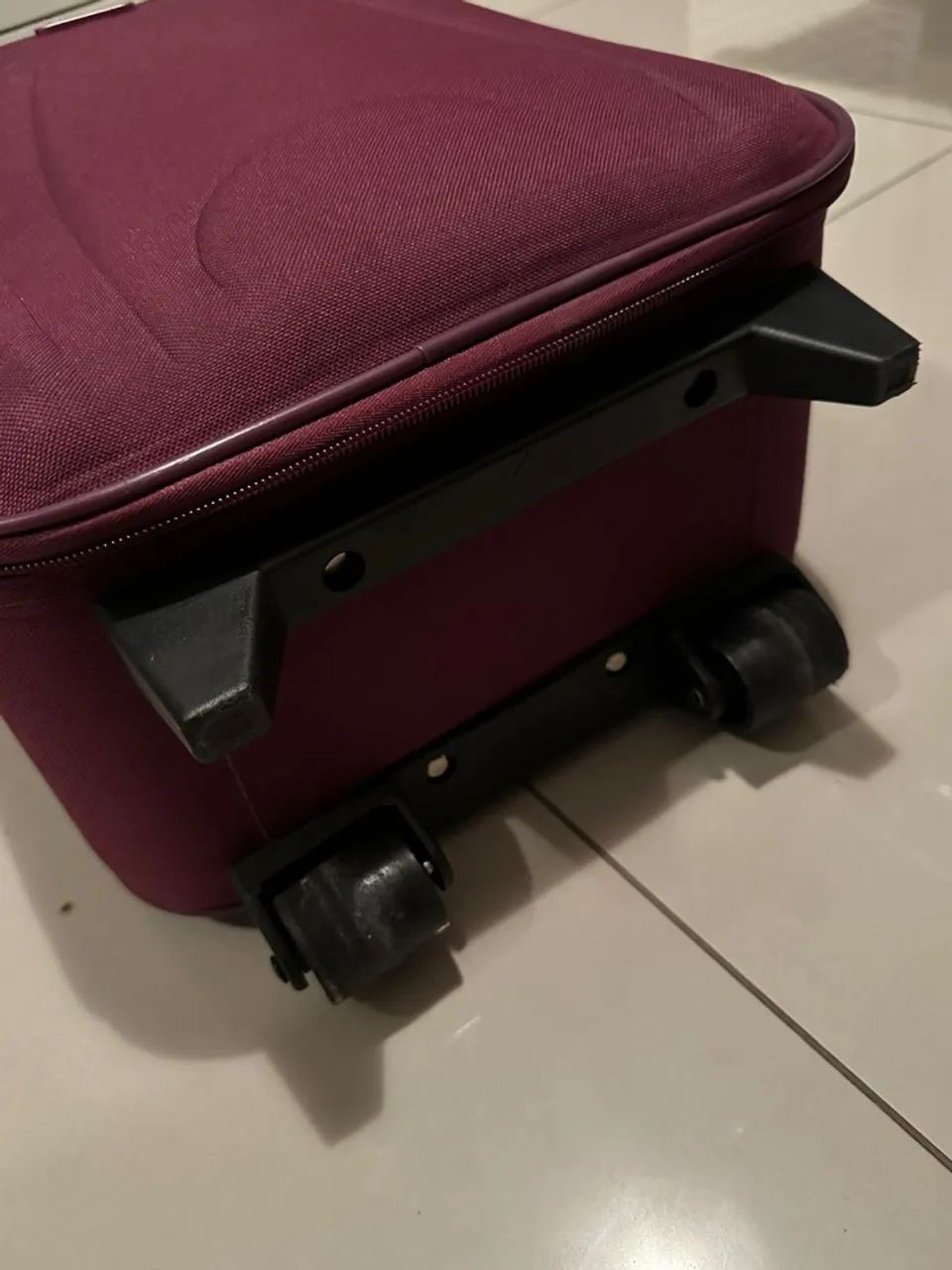 Mala de bordo vinho - Foto 5