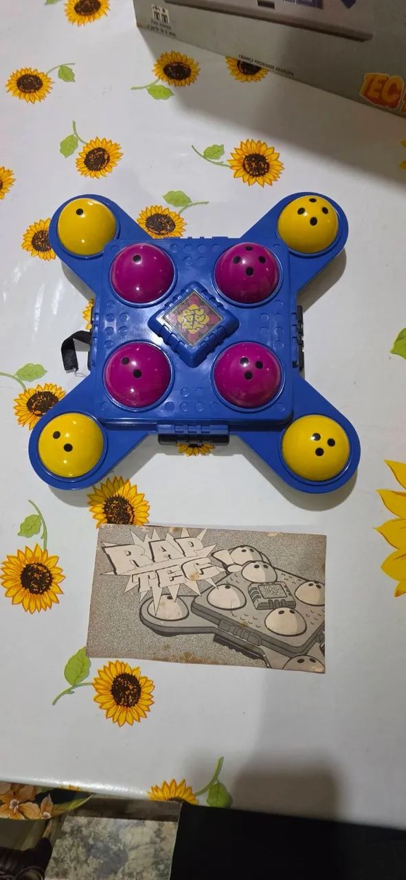 Rap Tech Tec Toy Original | Funcionando Perfeitamente | Manual Original | Raro para Coleci
