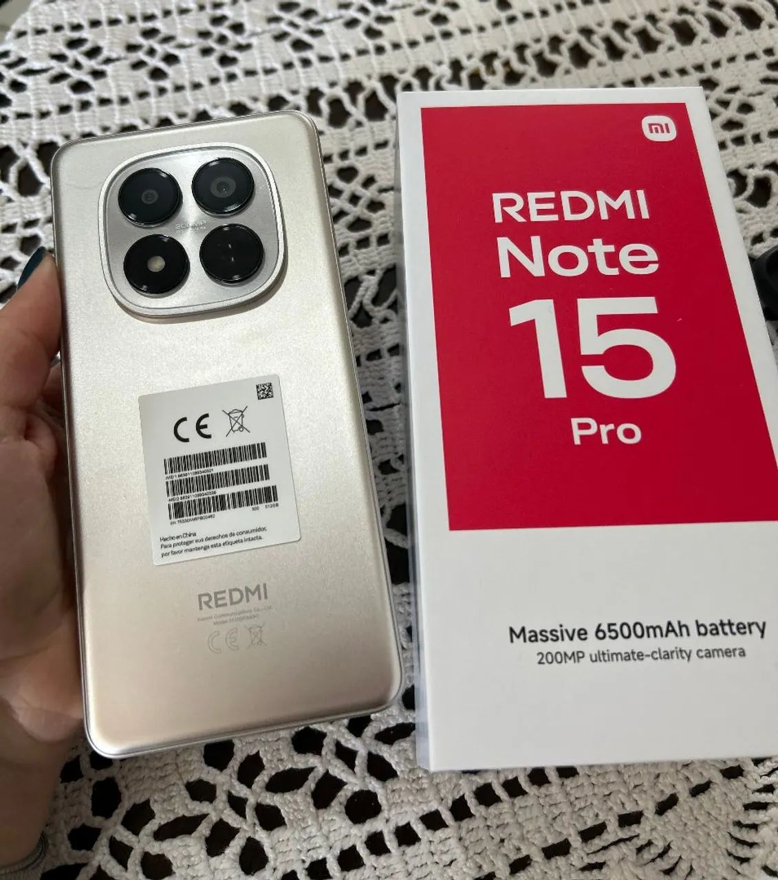Celular Redmi Note 15pro 512gb - Foto 2
